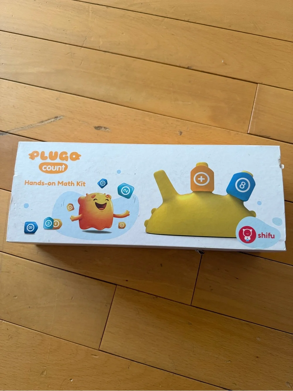 Count Kids Math Game - Yellow and Blue
